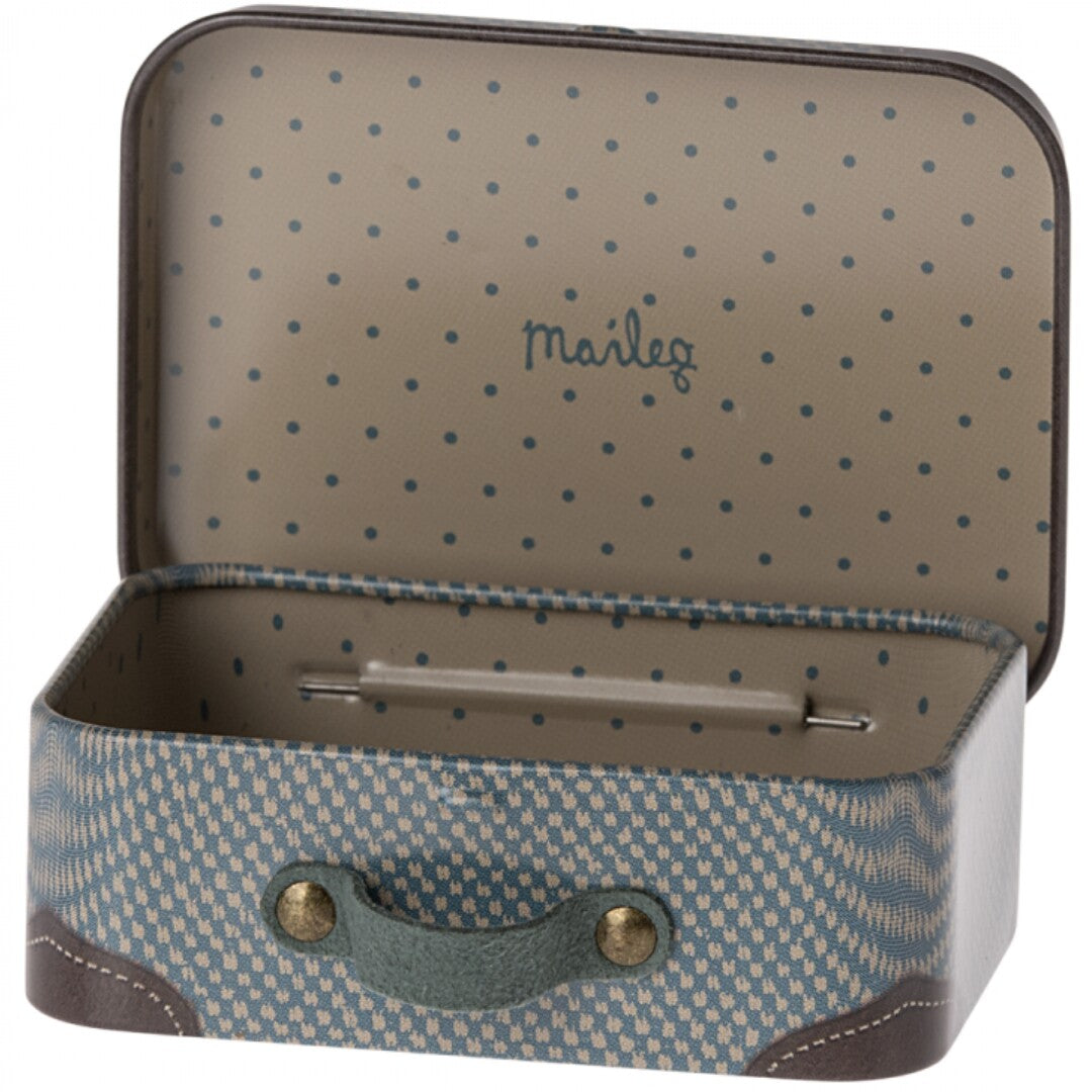 Maileg koffertje travel blue- 7,5 cm