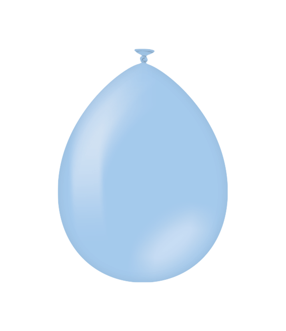 Lichtblauwe Ballonnen 30cm 50st