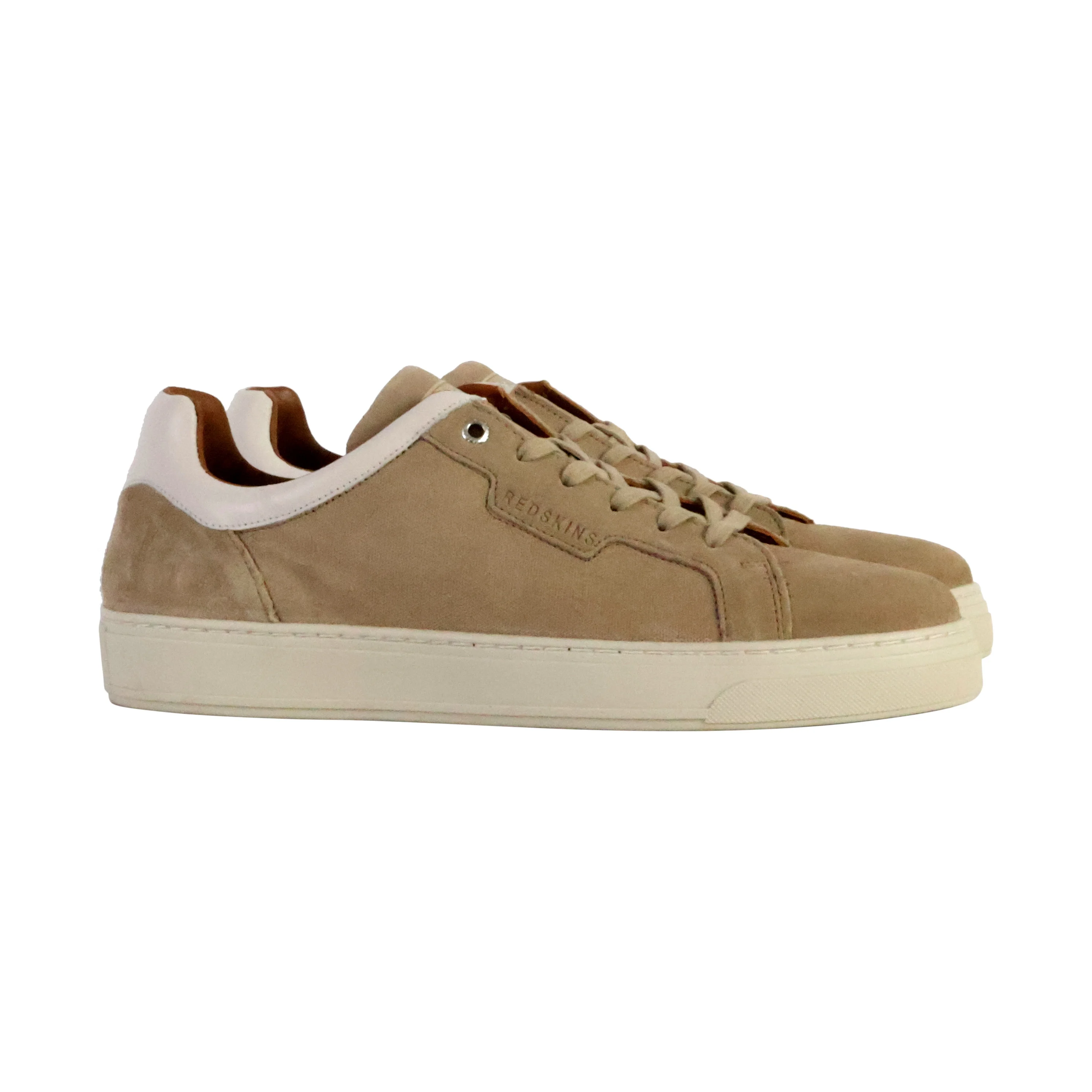 Basket basse cuirhelium | Beige