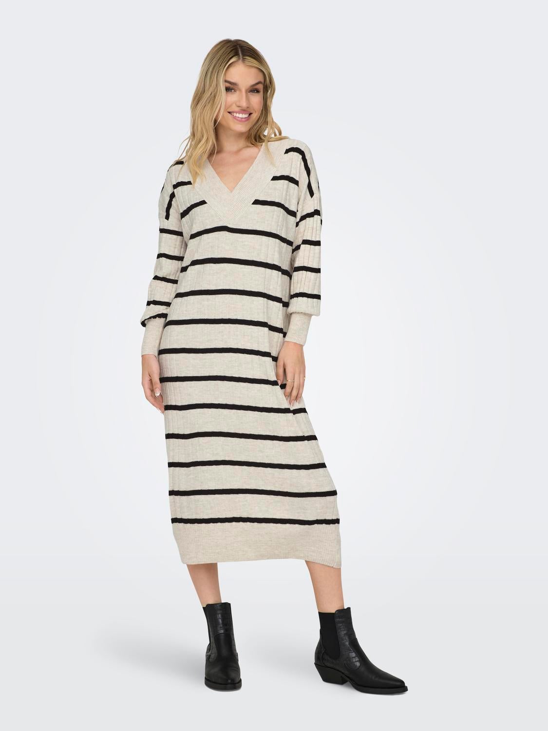 ONLNEW Langes Kleid Pumice Stone