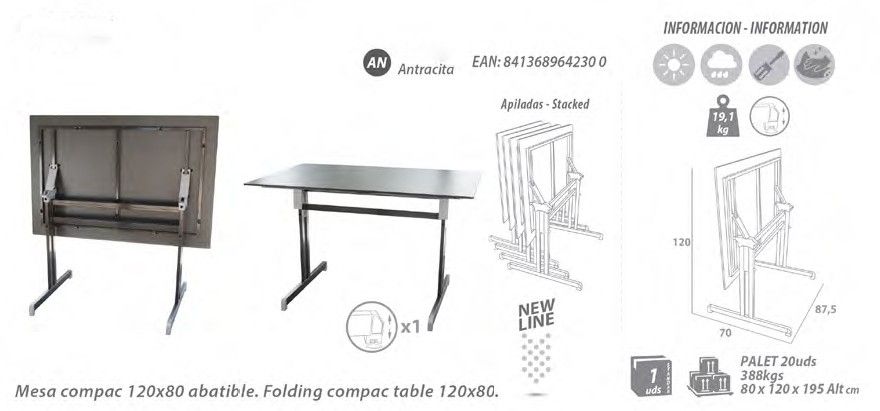 Gartentisch GASTRO