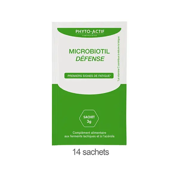 Phyto-Actif Probióticos Microbiotil Defesa 14 saquetas