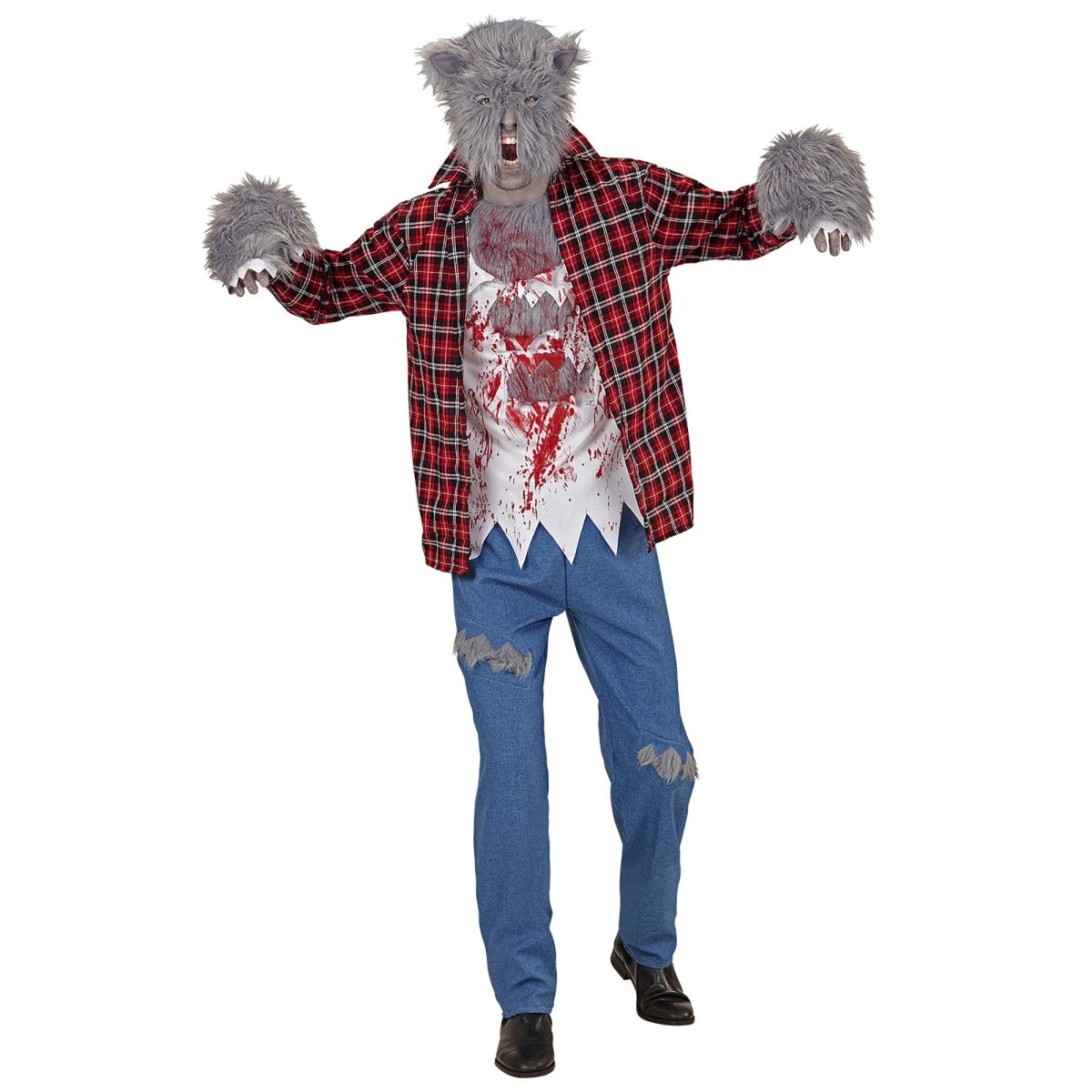 Halloween Kostuum Heren Weerwolf 5 delig