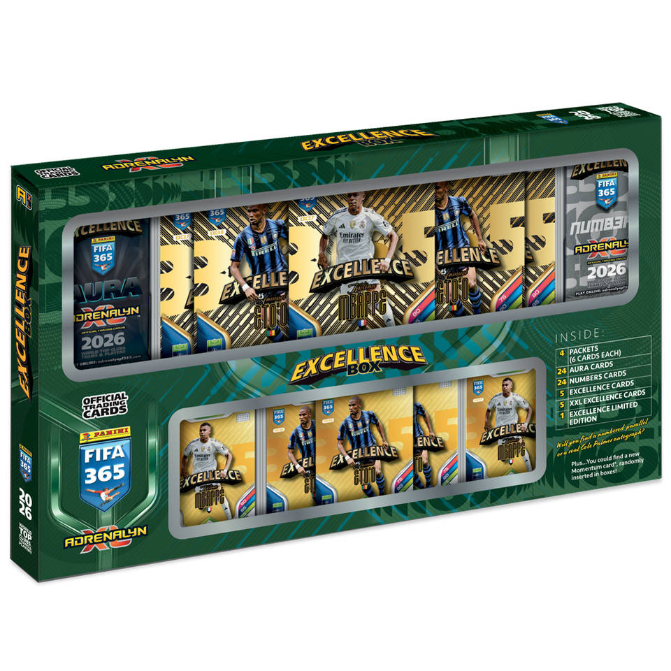 Panini Adrenalyn XL FIFA 365 25/26 excellence box
