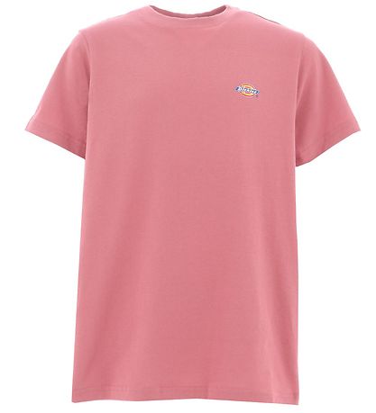 Dickies T-shirt - Mapleton - WitheRød Rose