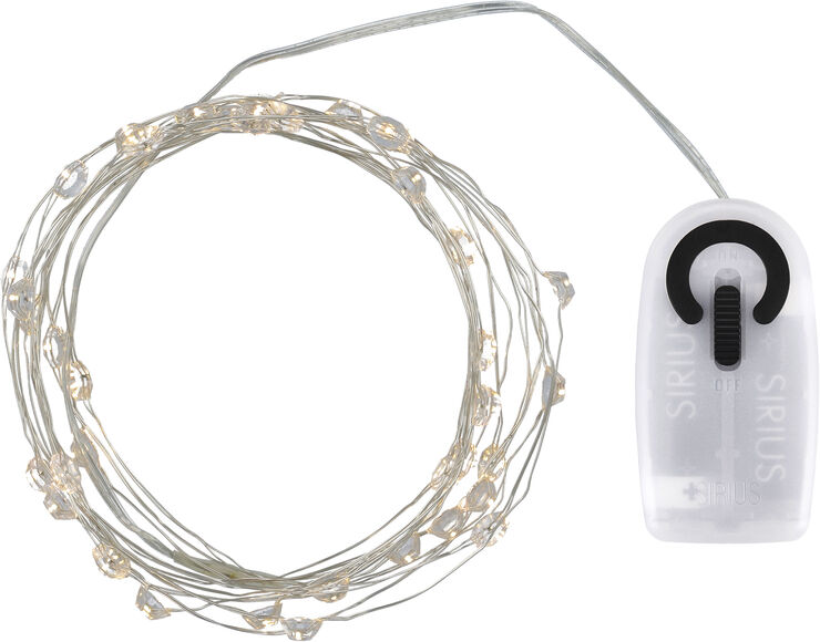 Sirius Maggie, 40L, Klar/Sølv Warm white