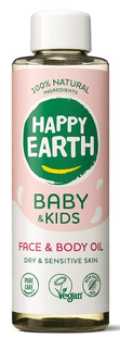 Happy Earth 100% Natural Baby & Kids Face & Body Oil 150ML