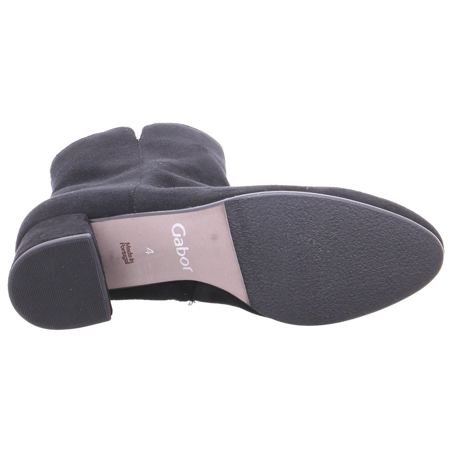 GABOR Stiefelette Schwarz Leder