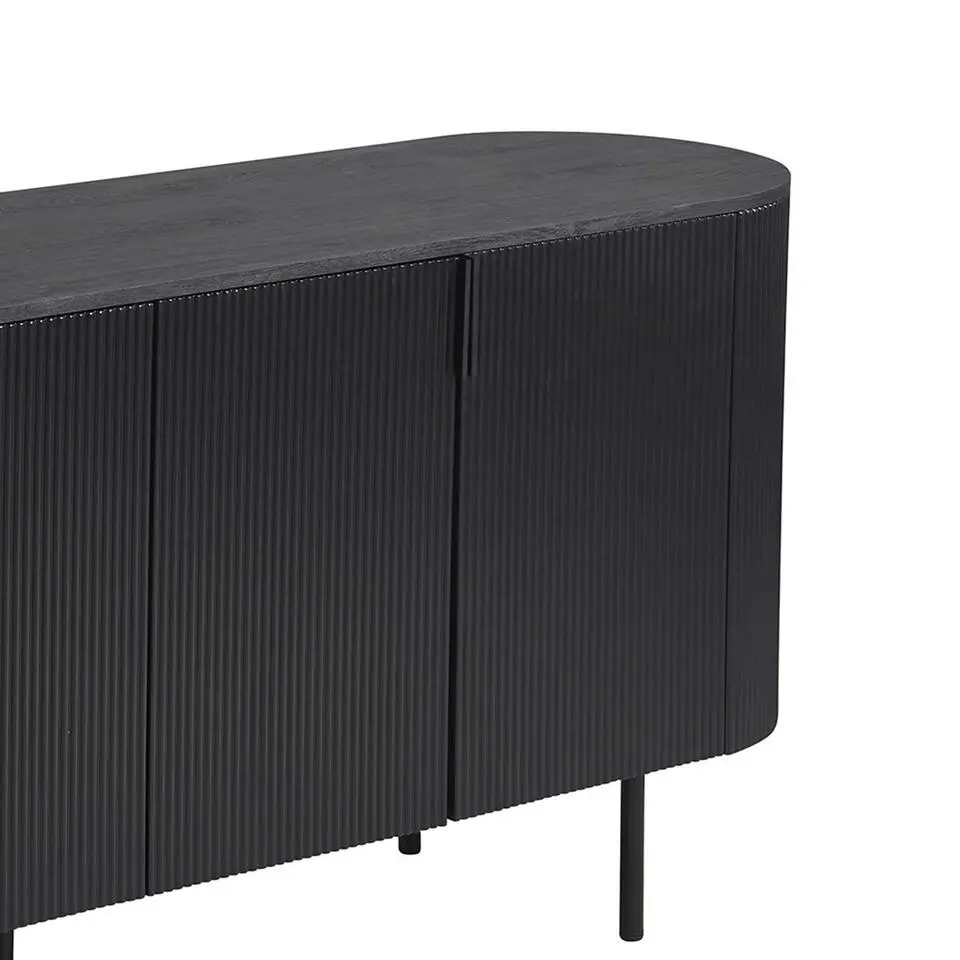 Rousseau Dressoir Lagos - 200 x 45 x 80 cm - Donkerbruin