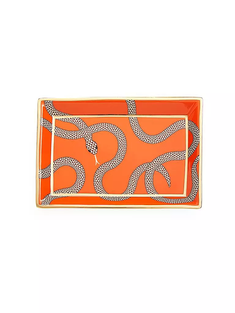 JONATHAN ADLER Schale Rechteckig 17,7x12cm EDEN Orange orange