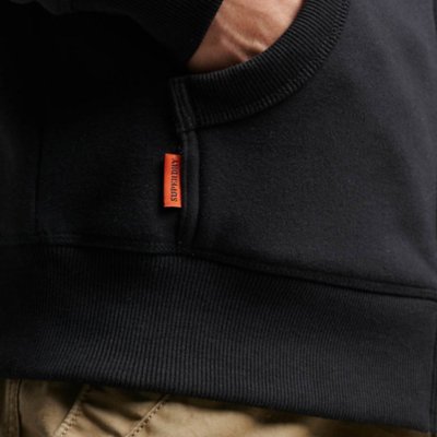 Sweatshirt zippé à capuche homme Essential Logo SUPERDRY