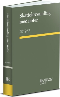 Skattelovsamling Med Noter 2019/2 - Af Karnov Group - Bog<span class=