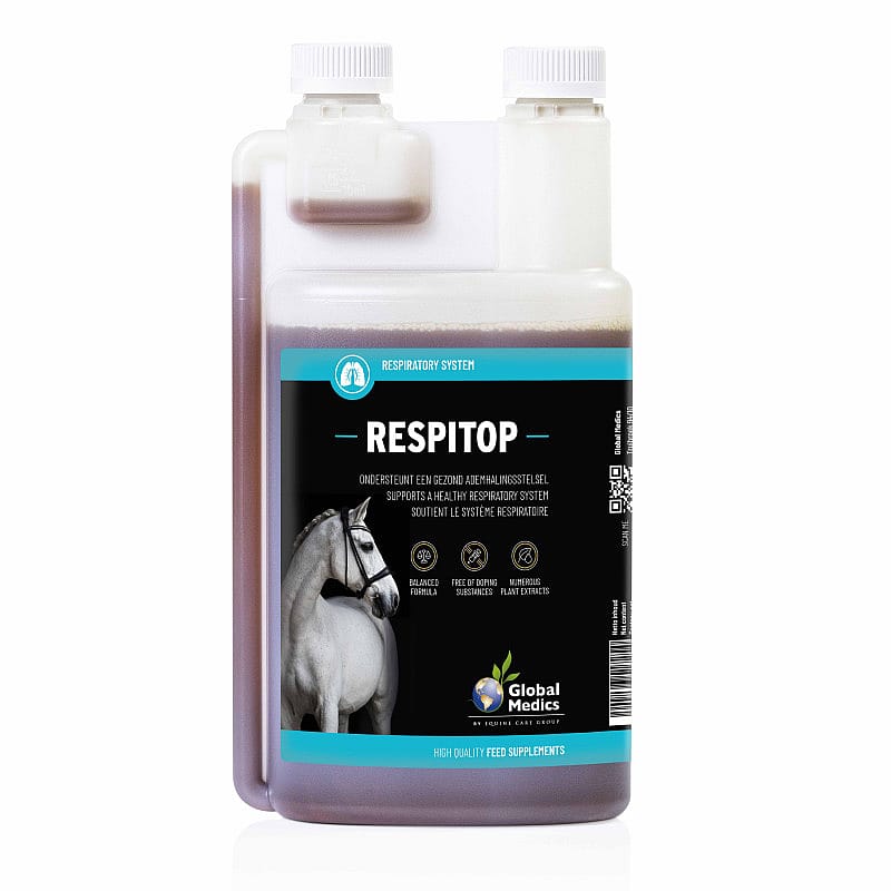 Global Medics Respitop Luchtwegen Paard 500 ml | 12260