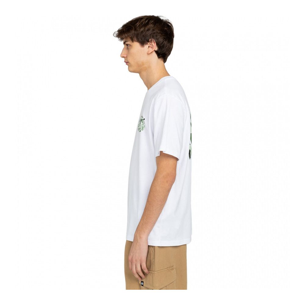 Element GEO FILL - Tee-shirt Homme optic white