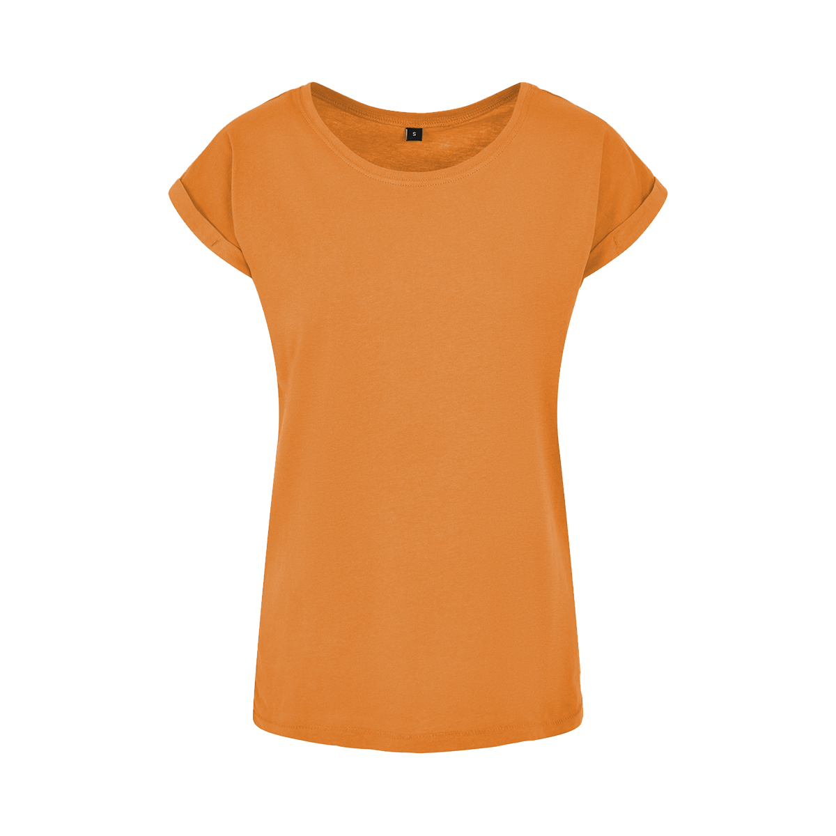 BUILD YOUR BRAND BY021 - T-shirt Femme Élégance Coton Léger