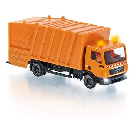 Wiking 077429 Pressmüllwagen (MAN TGL) Control87 kommunalorange