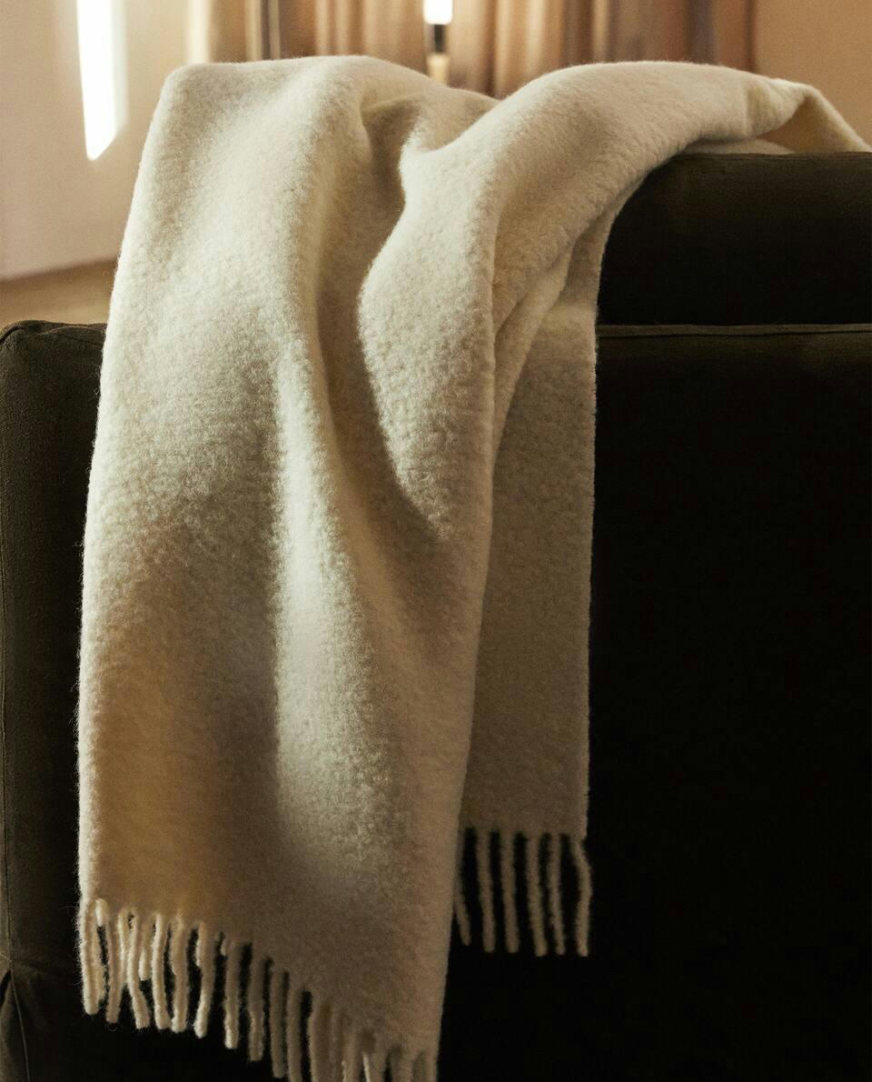 COBERTOR DE LÃ DE ALPACA
