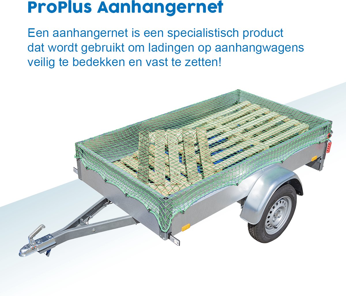 ProPlus aanhangernet - 250 x 450 cm