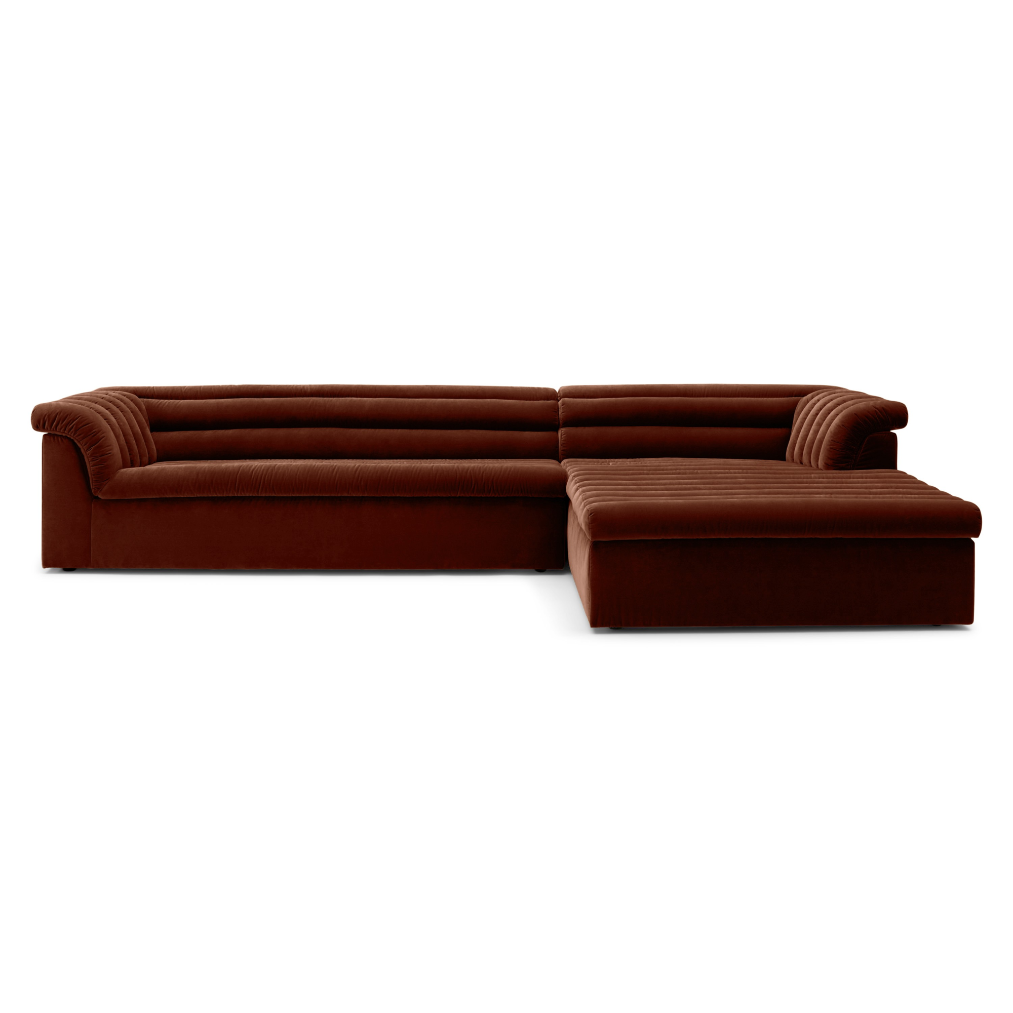 Hoekbank Marilyn royal copper rechts