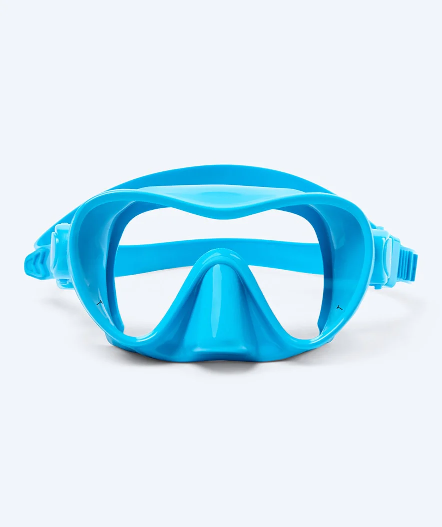 Watery snorkelsæt til børn - Fisher/Cliff - Lyseblå