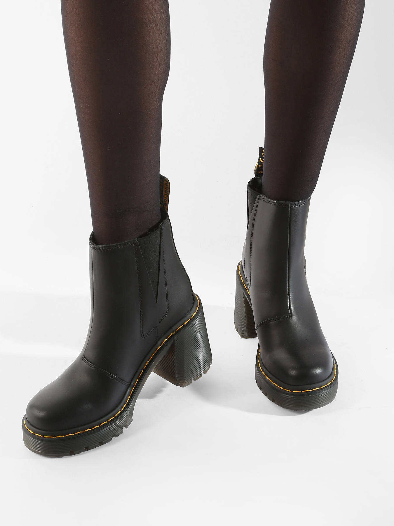Bottines  talon Spence en cuir DR MARTENS