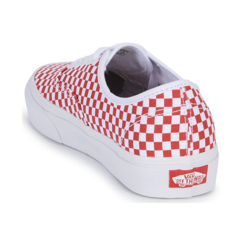 Vans - AUTHENTIC - Rouge / Blanc