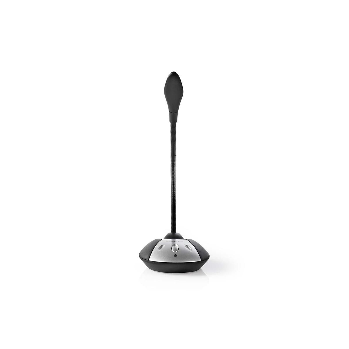 Kablet Mikrofon | USB | Sort/grå