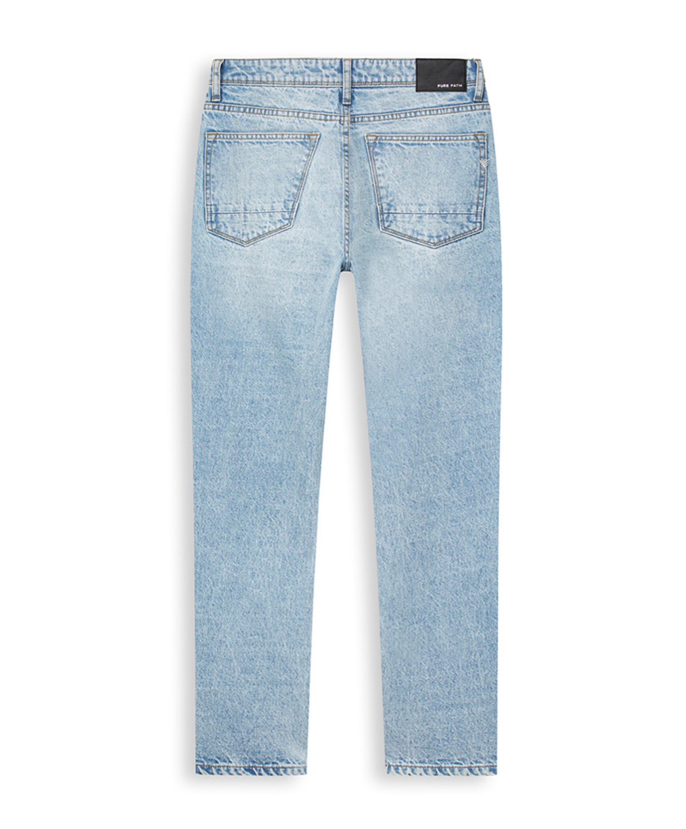 Pure Path The Eric Regular Fit Jeans heren jeans blauw