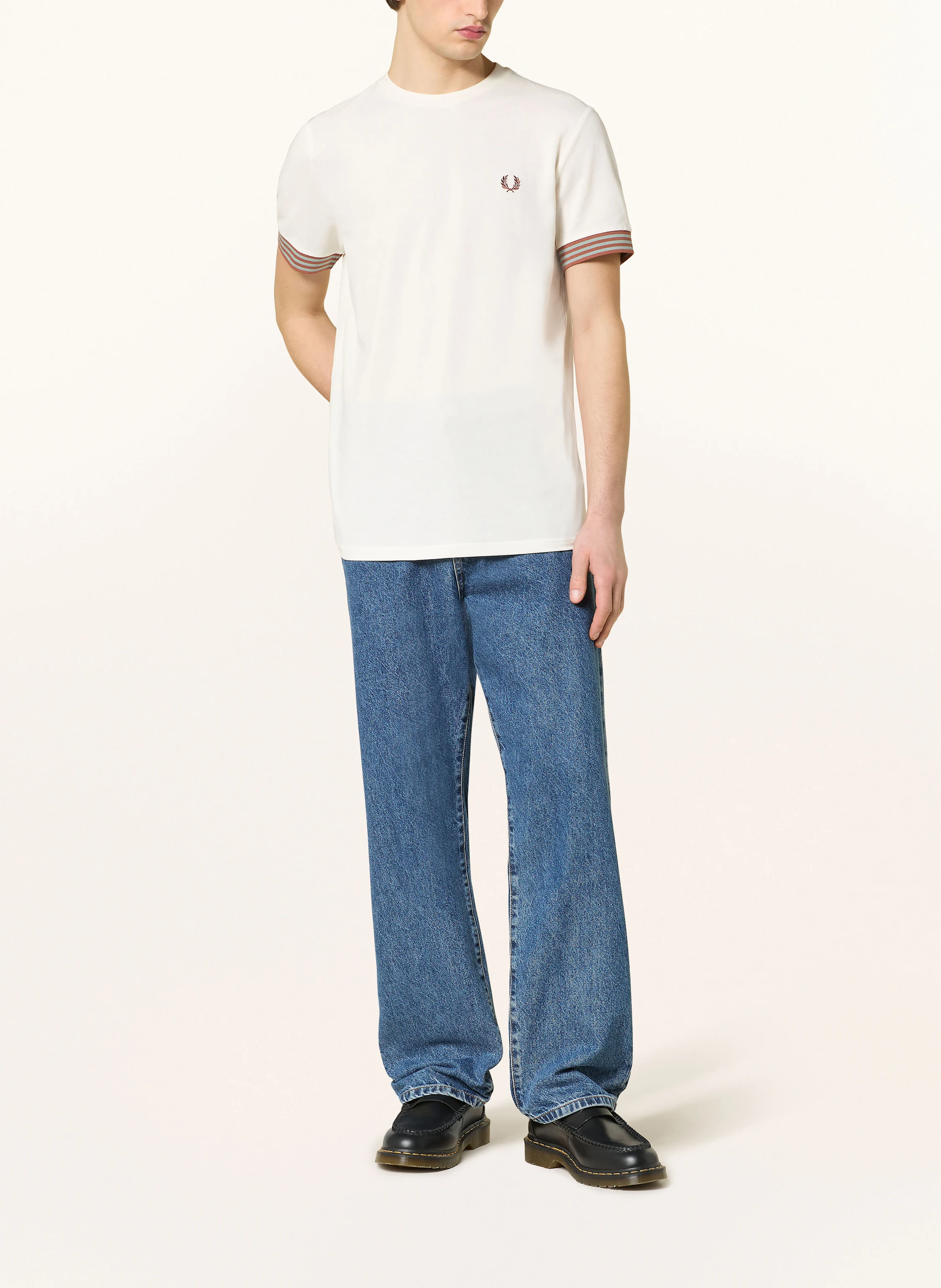 FRED PERRY T-Shirt aus Piqué