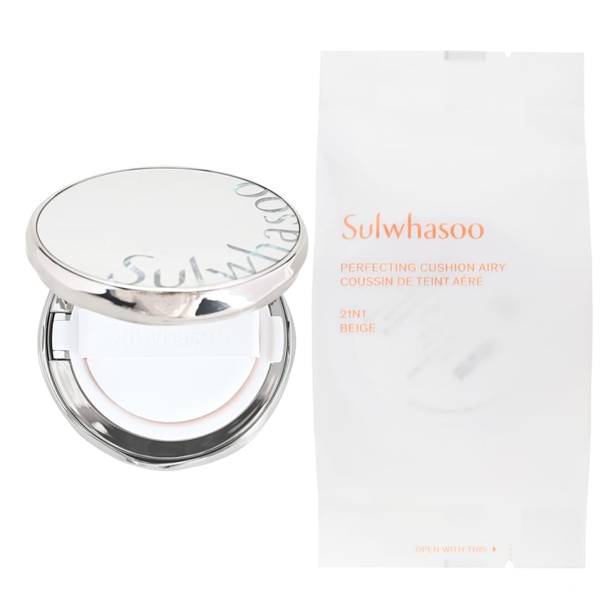 Sulwhasoo - Perfecting Cushion Airy Set - 7 kleuren