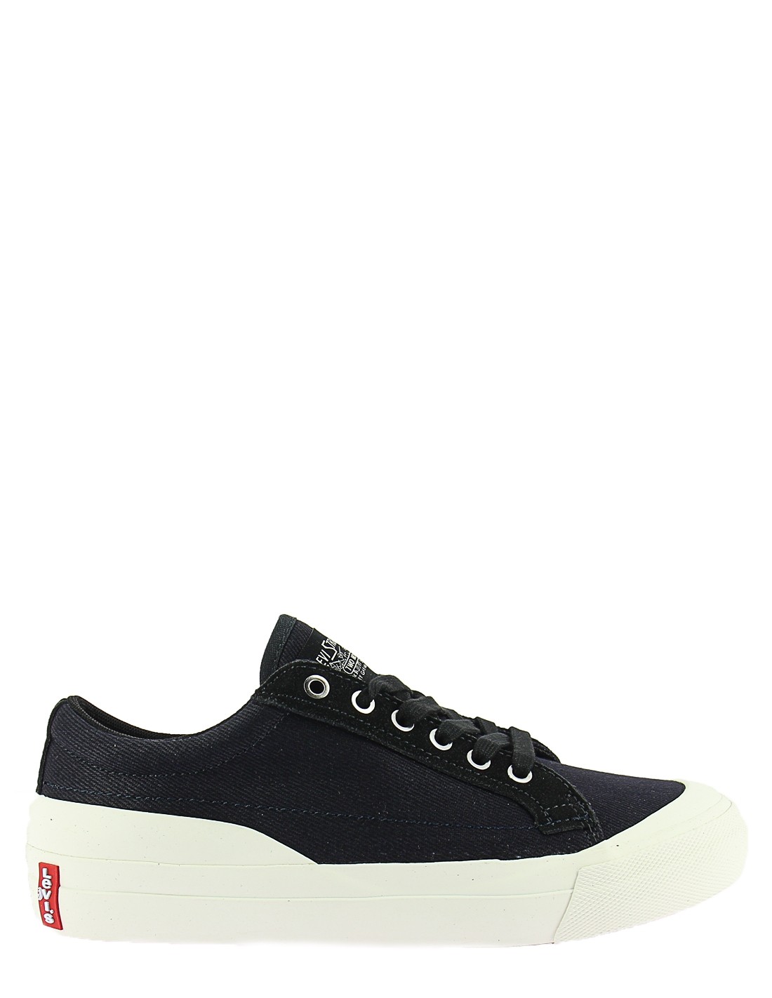 levi's baskets de ville homme ls1 low noir/blanc