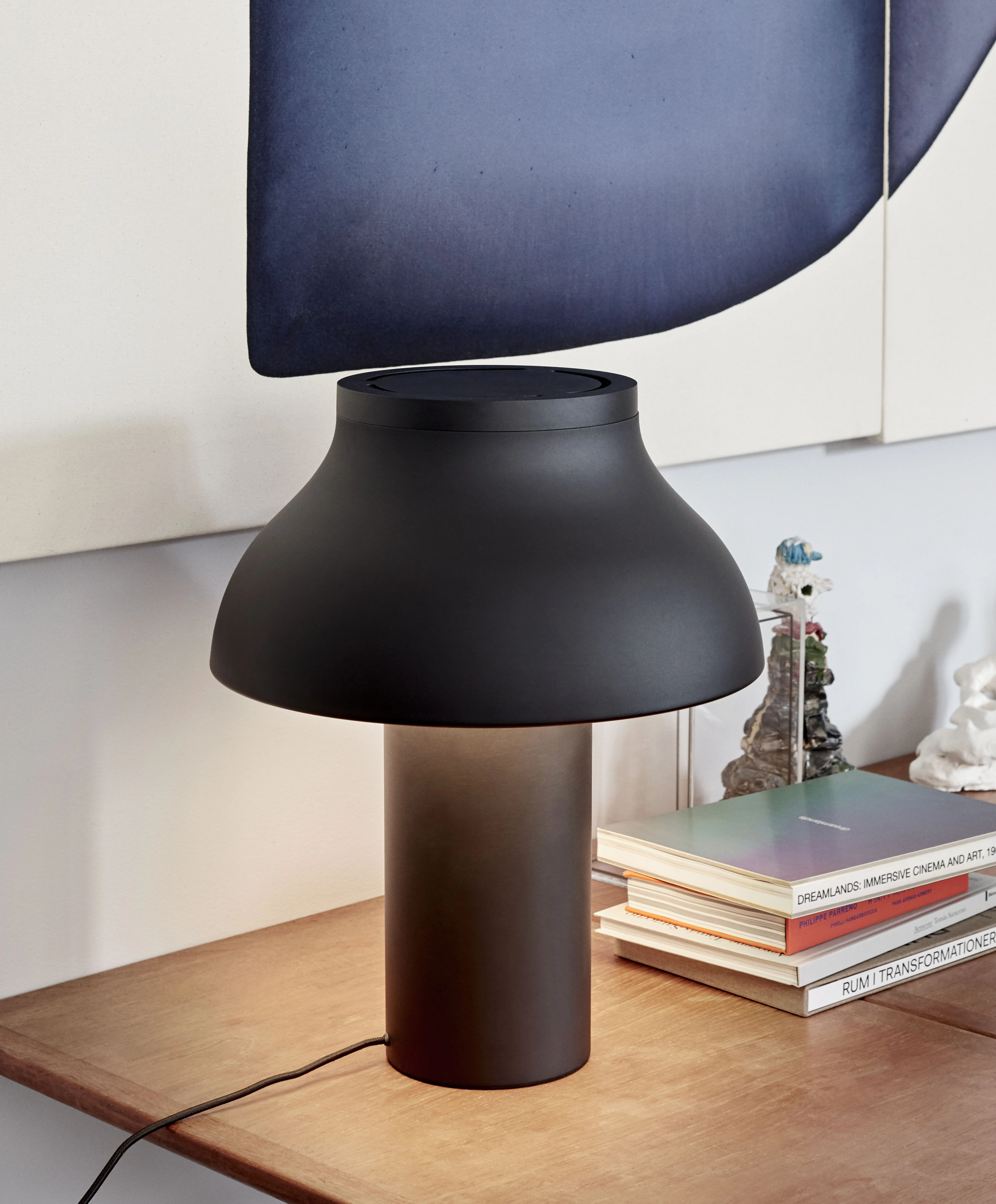 PC LARGE - Lampe de table métal | Noir