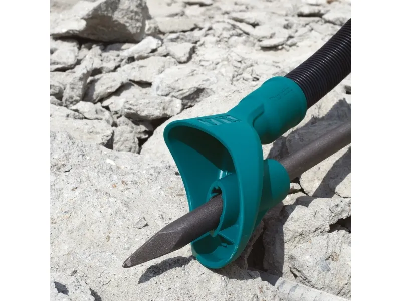 Makita - Støvekstrations-påsætningssæt - længde: 1500 mm - for Makita DHR400PG2U, DHR400ZKU, HM1213C, HM1214C, HR006GZ; XGT HR006GZ