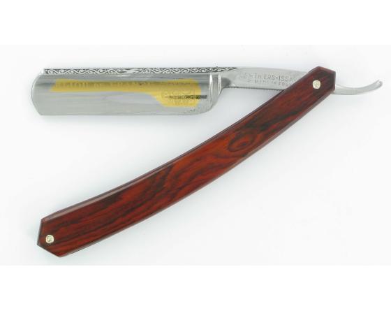 Historique Décoré Cocobolo 6/8 Rasoir par Thiers-Issard
