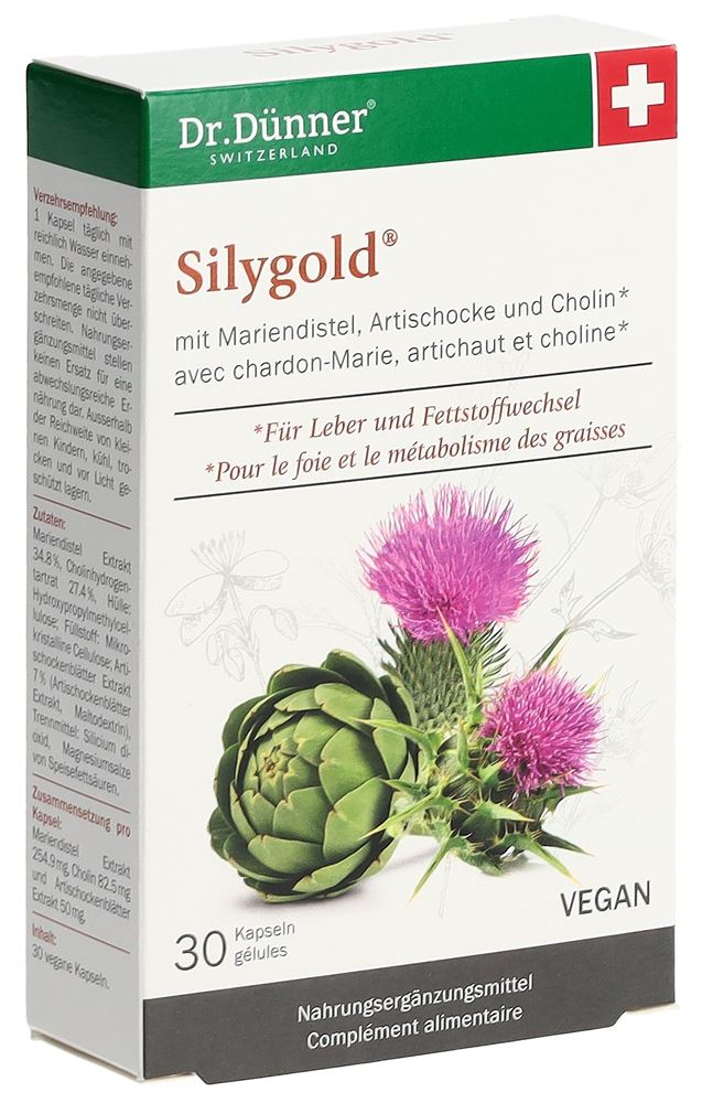 DUENNER Silygold<br>30 Stück, Blister, Kapsel