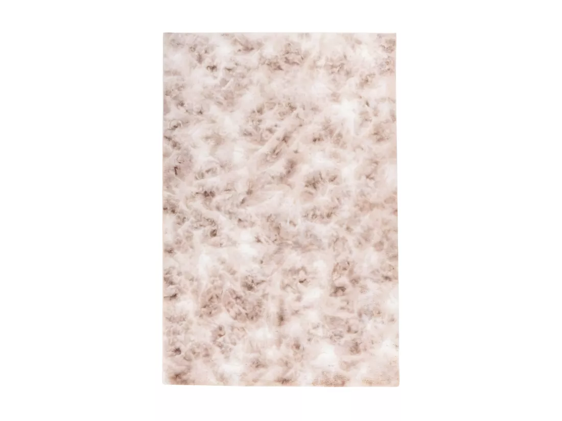 Tapis 230x160cm, design B005O coloris beige - Confort et élégance pour votre intérieur