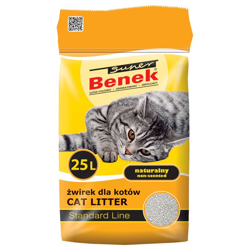 Litière Super Benek Natural, senteur neutre