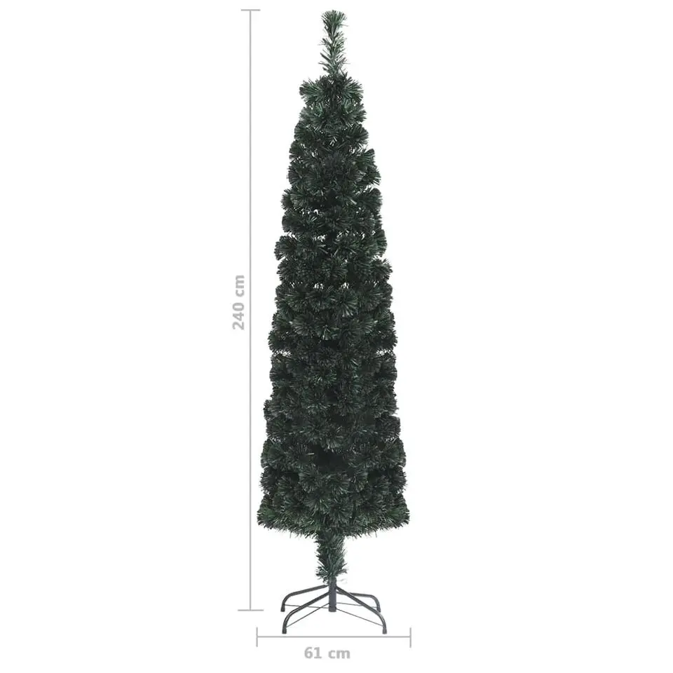 vidaXL - Kerstboom - Groen - 240 x 61 cm