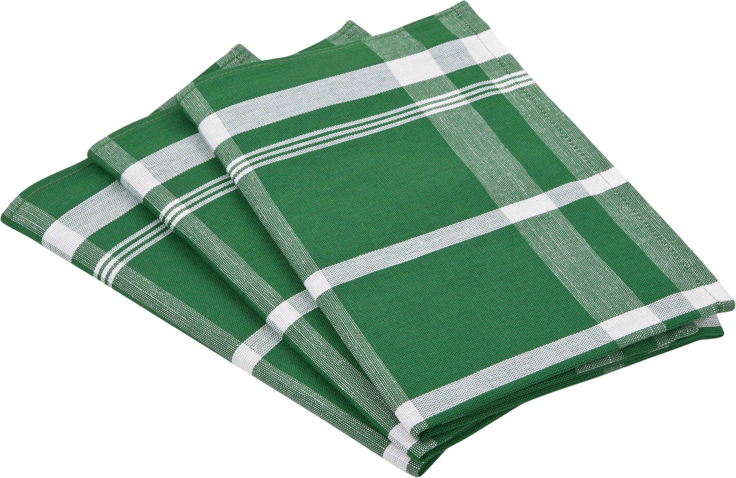 ROSS Geschirrtuch »Exclusiv« Blockkaro, 50% Baumwolle, 50% Leinen, 50x70 cm