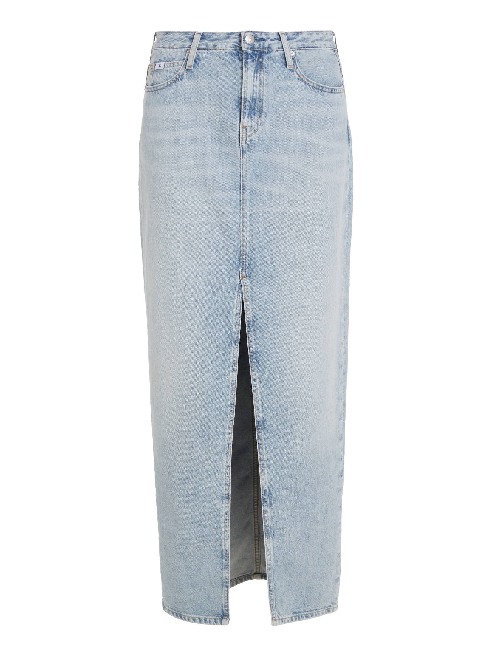 CALVIN KLEIN JEANS| Damen Jeansrock MAXI SKIRT