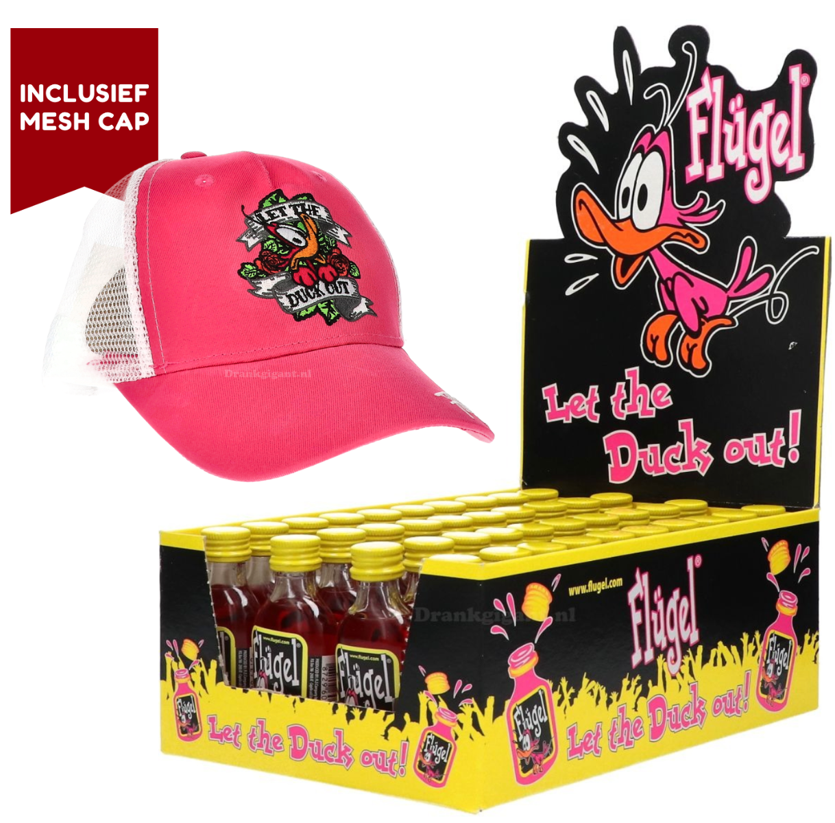 Flugel Box 40 Met Mesh Cap 80 cl