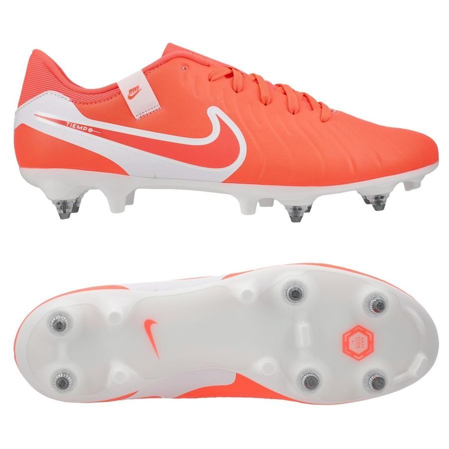 Nike Tiempo Legend 10 Academy SG-PRO Anti-Clog Mad Energy - Hot Lava/Blanc