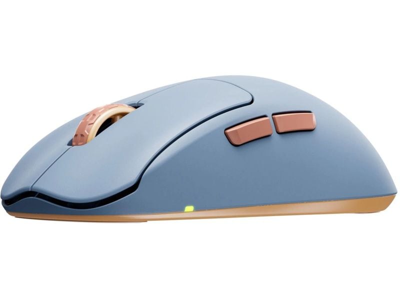 Cherry Gaming-Maus XTRFY M68 Blau Ultraschnelle ergonomische Gaming-Maus