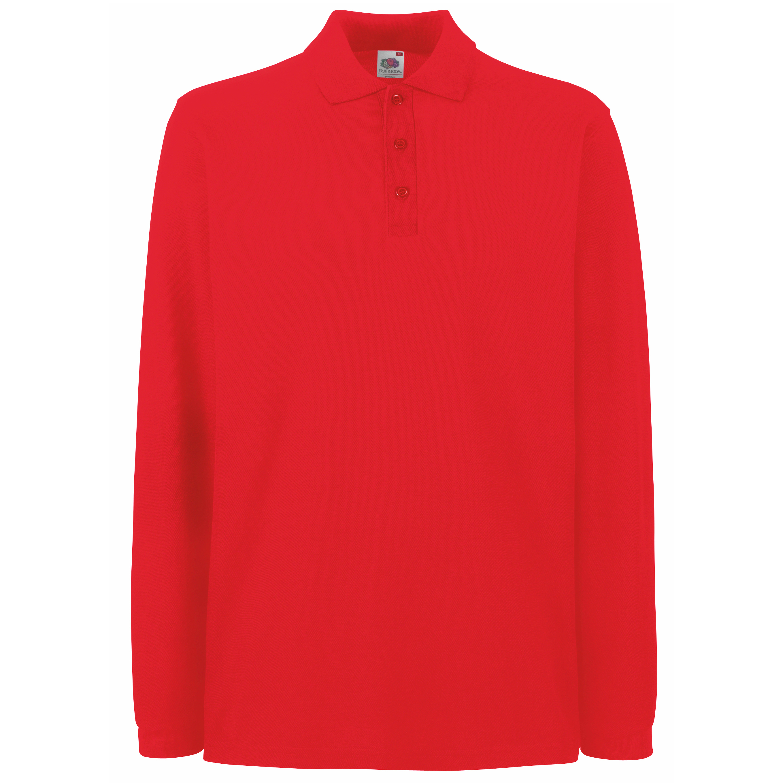 Fruit of the Loom SS258 - Polo à manches longues Premium