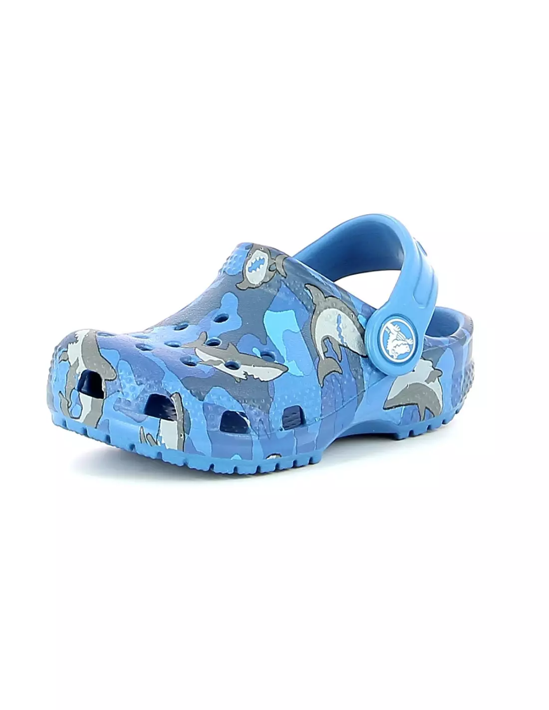 CROCS CLASSIC SHARK - Sélection KILIANE - Sandales & nu-pieds Prepblue