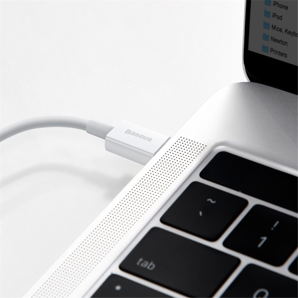 (1.5m) 20W USB C auf Lightning Ladekabel Datenkabel PD - Weiss