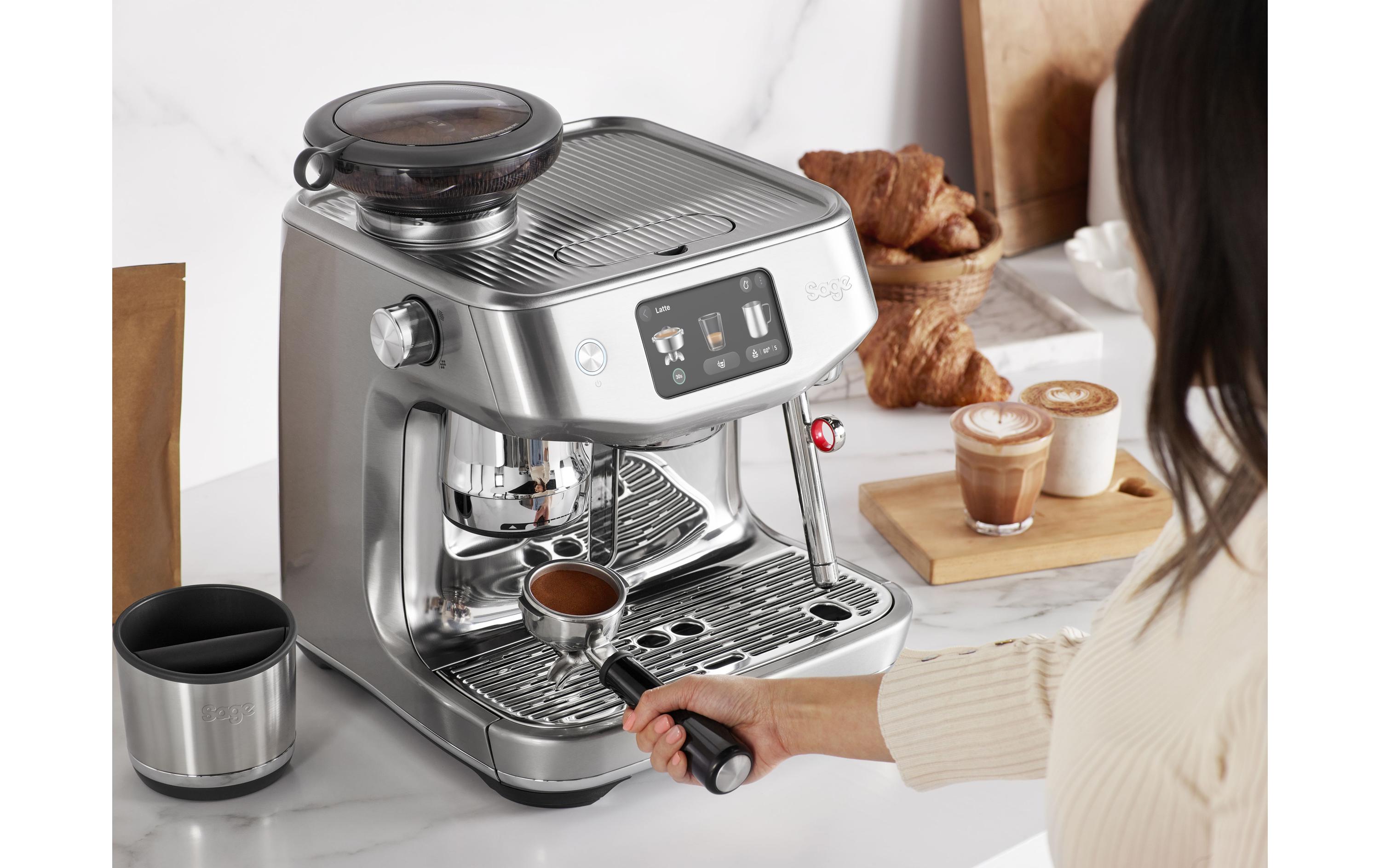 Siebträgermaschine Oracle Jet SES985 Silber<br>Espressomaschine
