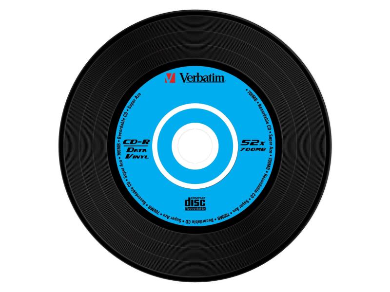 Verbatim CD-R 0.7 GB, Slimcase (10 Stück) CD-Rohlinge, 10er Pack