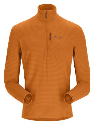Pull Polaire Demi-Zip Rab Ascendor Light Orange