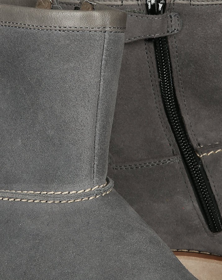 Winter-Boots UDOBAN gefüttert in grau